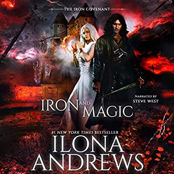 Audiobook cover for Iron and Magic