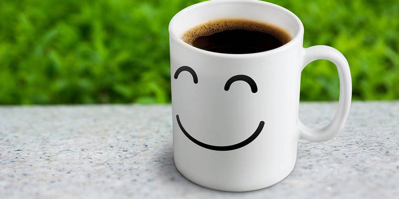Cup of Coffee with a smiley