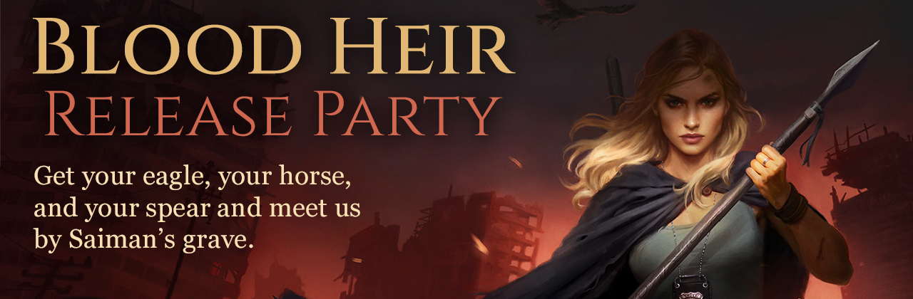 Blood Heir Tour, Signed Copies, and a Give Away - ILONA ANDREWS