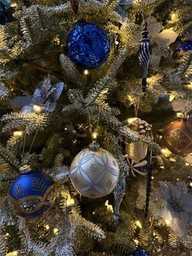 You can kind of see a sparkly acorn in this pic